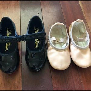 Toddler Tap and Ballet Shoes